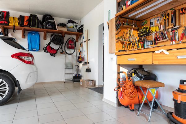 Clean and Organized Garage