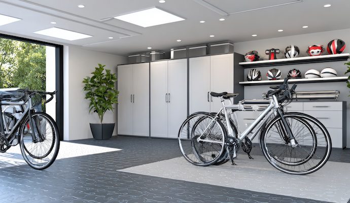 Nicely Organized Garage