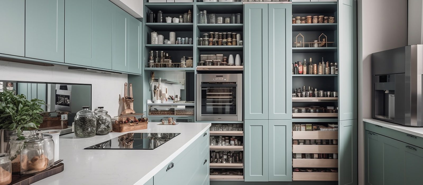 Clean and Organized Kitchen